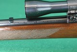 Winchester 43 Deluxe .22 Hornet Bolt Action Rifle W/Checkered Walnut Stock and Weaver K-4-60-B Scope - 16 of 23