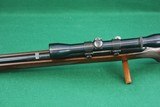 Winchester 43 Deluxe .22 Hornet Bolt Action Rifle W/Checkered Walnut Stock and Weaver K-4-60-B Scope - 11 of 23
