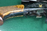 ONE OF A KIND - Winchester 1885 C.C. Johnson R-2 High Quality Custom Single Shot Engraved w/Gold Inlay, Heavy Barrel& Highly Figured Checkered Stock - 20 of 24