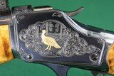 ONE OF A KIND - Winchester 1885 C.C. Johnson R-2 High Quality Custom Single Shot Engraved w/Gold Inlay, Heavy Barrel& Highly Figured Checkered Stock - 17 of 24