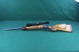 ONE OF A KIND - Winchester 1885 C.C. Johnson R-2 High Quality Custom Single Shot Engraved w/Gold Inlay, Heavy Barrel& Highly Figured Checkered Stock - 6 of 24