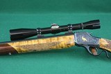 ONE OF A KIND - Winchester 1885 C.C. Johnson R-2 High Quality Custom Single Shot Engraved w/Gold Inlay, Heavy Barrel& Highly Figured Checkered Stock - 8 of 24
