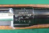 Custom Springfield Armory 1922 M2 .22 LR Bolt Action Rifle W/Fajen Mannlicher Walnut Stock - 16 of 22