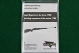 ANIB Anschutz 1730 D KL Monte Carlo .22 Hornet German Bolt Action Rifle 54 Action Checkered Walnut stock - 24 of 25