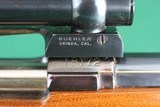 Custom Springfield Armory 1922 M2 .22 LR Bolt Action Rifle W/Fajen Walnut Stock, Buehler Mount & Weaver K2.5 Scope - 22 of 25