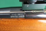 Custom Springfield Armory 1922 M2 .22 LR Bolt Action Rifle W/Fajen Walnut Stock, Buehler Mount & Weaver K2.5 Scope - 23 of 25