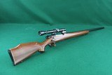 Custom Springfield Armory 1922 M2 .22 LR Bolt Action Rifle W/Fajen Walnut Stock, Buehler Mount & Weaver K2.5 Scope - 1 of 25