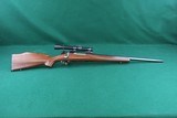 Custom Springfield Armory 1922 M2 .22 LR Bolt Action Rifle W/Fajen Walnut Stock, Buehler Mount & Weaver K2.5 Scope - 2 of 25
