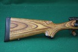 Remington Custom Shop Model Seven 7 7X57 7mm Bolt Action Rifle W/Laminated Mannlicher International Stock - 3 of 24