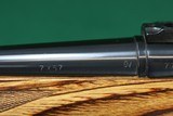 Remington Custom Shop Model Seven 7 7X57 7mm Bolt Action Rifle W/Laminated Mannlicher International Stock - 17 of 24
