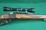 LNIB Ruger No. 1 RSI Mannlicher 7X57 Falling Block Rifle with Full Length Checkered Walnut Stock - 5 of 25