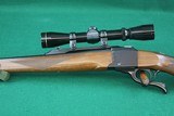 LNIB Ruger No. 1 RSI Mannlicher 7X57 Falling Block Rifle with Full Length Checkered Walnut Stock - 9 of 25