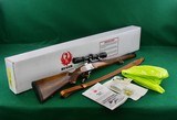 LNIB Ruger No. 1 RSI Mannlicher 7X57 Falling Block Rifle with Full Length Checkered Walnut Stock - 1 of 25