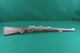 NIB Ruger M77 RSI Mark II International Hawkeye Stainless Lipsey's Exclusive .223 Remington Bolt Action Rifle with Checkered Walnut Mannlicher Sto - 3 of 25