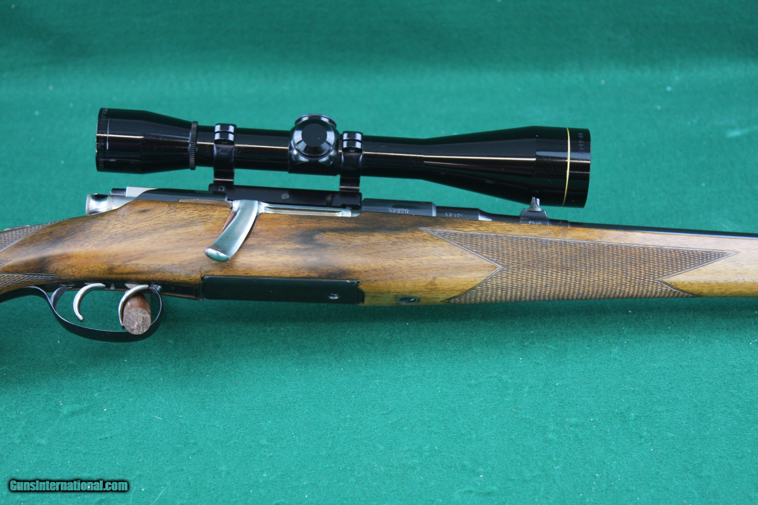 Steyr Mannlicher Schoenauer Mca 30 06 Bolt Action Rifle With Checkered Walnut Stock 0834