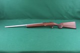 ANIB Cooper Model 21 VR .17 Remington Single Shot Bolt Action Rifle With AA Checkered Walnut Stock - 8 of 23