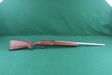 ANIB Cooper Model 21 VR .17 Remington Single Shot Bolt Action Rifle With AA Checkered Walnut Stock - 4 of 23