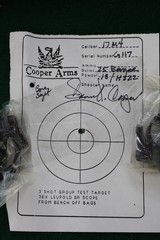 NIB Cooper Arms Model 21 .17 Mach IV Bolt Action Single Shot Rifle with AAA Checkered Walnut Stock & Stainless Shilen Barrel - 21 of 24