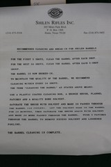 NIB Cooper Arms Model 21 .17 Mach IV Bolt Action Single Shot Rifle with AAA Checkered Walnut Stock & Stainless Shilen Barrel - 22 of 24