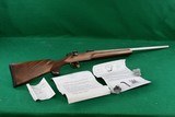 NIB Cooper Arms Model 21 .17 Mach IV Bolt Action Single Shot Rifle with AAA Checkered Walnut Stock & Stainless Shilen Barrel - 1 of 24