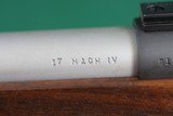 NIB Cooper Arms Model 21 .17 Mach IV Bolt Action Single Shot Rifle with AAA Checkered Walnut Stock & Stainless Shilen Barrel - 17 of 24