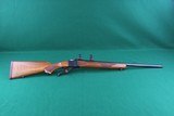 Ruger No. 1 Varmint .22-250 Remington Falling Block Single Shot Rifle with Checkered Walnut Stock - 2 of 21