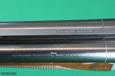 Winchester 23 XTR PIGEON GRADE 12 Gauge Double Barrel Round Knob with Vent Rib and Checkered Walnut Stock - Image 18 of 24