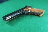 Smith &n Wesson Model 41 .22 Long Rifle Semi-Automatic Pistol with Checkered Walnut Grips and Heavy Barrel - 15 of 22