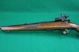Savage Anschutz Model 54 M Sporter .22 Win. Mag.Bolt Action Rifle with Redfield International Match Sights and Checkered Walnut Stock - 7 of 24