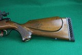 Savage Anschutz Model 54 M Sporter .22 Win. Mag.Bolt Action Rifle with Redfield International Match Sights and Checkered Walnut Stock - 6 of 24