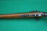 Savage Anschutz Model 54 M Sporter .22 Win. Mag.Bolt Action Rifle with Redfield International Match Sights and Checkered Walnut Stock - 13 of 24