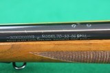 Winchester 70 Limited Production MANNLICHER .30-06 Springfield Bolt Action Rifle with Checkered Walnut Stock - 16 of 22