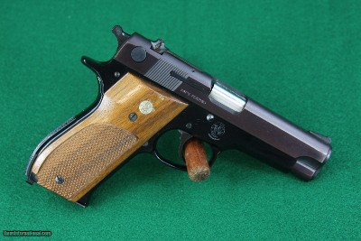 Smith & Wesson 39-2 9MM Semi-Automatic Pistol with Checkered Walnut Grips - Image 3 of 15
