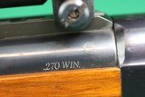 Sturm Ruger & Co. Inc. No. 1 #1 RSI Mannlicher .270 Winchester Falling Block Single Shot Rifle with Checkered Walnut Stock - 18 of 25