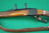 Sturm, Ruger & Co. Inc. No. 1 RSI #1 7X57 Falling Block Rifle with Checkered Walnut Mannlicher Stock - 8 of 22