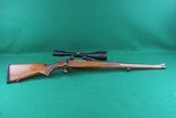 CZ 550-FS 9.3 X 62 Bolt Action Rifle with Checkered Walnut Mannlicher Stock - 2 of 25