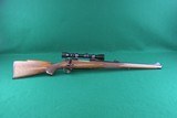 RARE Winchester Model 70 Mannlicher .30-06 Springfield Bolt Action Rifle with Checkered Walnut Mannlicher Stock - 2 of 24