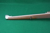 ANIB Ruger M77 Hawkeye Satin Stainless RSI .223 REM Bolt Action Rifle with Checkered Mannlicher Stock - 9 of 25
