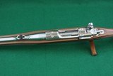 ANIB Ruger M77 Hawkeye Satin Stainless RSI .223 REM Bolt Action Rifle with Checkered Mannlicher Stock - 11 of 25