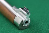 ANIB Ruger M77 Hawkeye Satin Stainless RSI .223 REM Bolt Action Rifle with Checkered Mannlicher Stock - 23 of 25