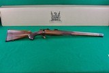 ANIB Cooper Firearms 57M Mannlicher .22 LR Bolt Action Rifle with Checkered Walnut Mannlicher Stock - 3 of 24