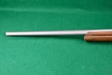 Cooper 21 .223 Single Shot Bolt Action Rifle in Original Box with Heavy Stainless Barrel, Checkered Walnut Stock and Beaver Tail Fore End - 9 of 25