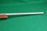 Cooper 21 .223 Single Shot Bolt Action Rifle in Original Box with Heavy Stainless Barrel, Checkered Walnut Stock and Beaver Tail Fore End - 5 of 25