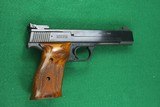 Smith & Wesson 41 .22 LR Semi-Automatic Pistol with Heavy Barrel & Checkered Walnut Grips - 6 of 18