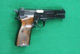 Browing HI-POWER 9mm Luger Semi-Auto Pistol with Checkered Walnut Grips - 6 of 19