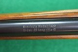 LNIB Anschutz 1422 D CLASSIC .22 LR Bolt Action Rifle with Checkered Walnut Stock - 18 of 25