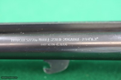 Winchester 23LD LIGHT DUCK 20 GaugeSide by Side Double Barrel Shotgun with Checkered Walnut Stock & Forend - Image 17 of 25