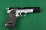 Browning HI-POWER TWO-TONE SIGNATURE MODEL 9MM Luger Semi-Automatic Pistol with Fully Checkered Wrap Around Grips - 4 of 19