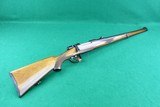 CZ BRNO ZBROJOVKA 22F 7 X 57 7MM Mauser Bolt Action Rifle with Checkered Walnut Mannlicher Stock - 1 of 25