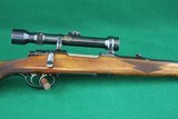CZ BRNO 21 SPORTER 7X57 7MM MAUSER Bolt Action Rifle with Checkered Walnut Stock OPTIKOTECHNA German Sniper Scope - 4 of 21